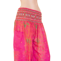 Harembroek XL Veer roze